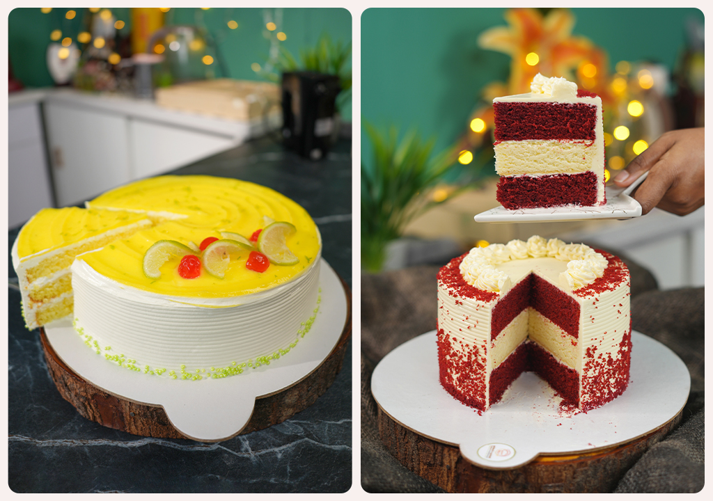  Lemon Cake/Red Velvet Cake Course