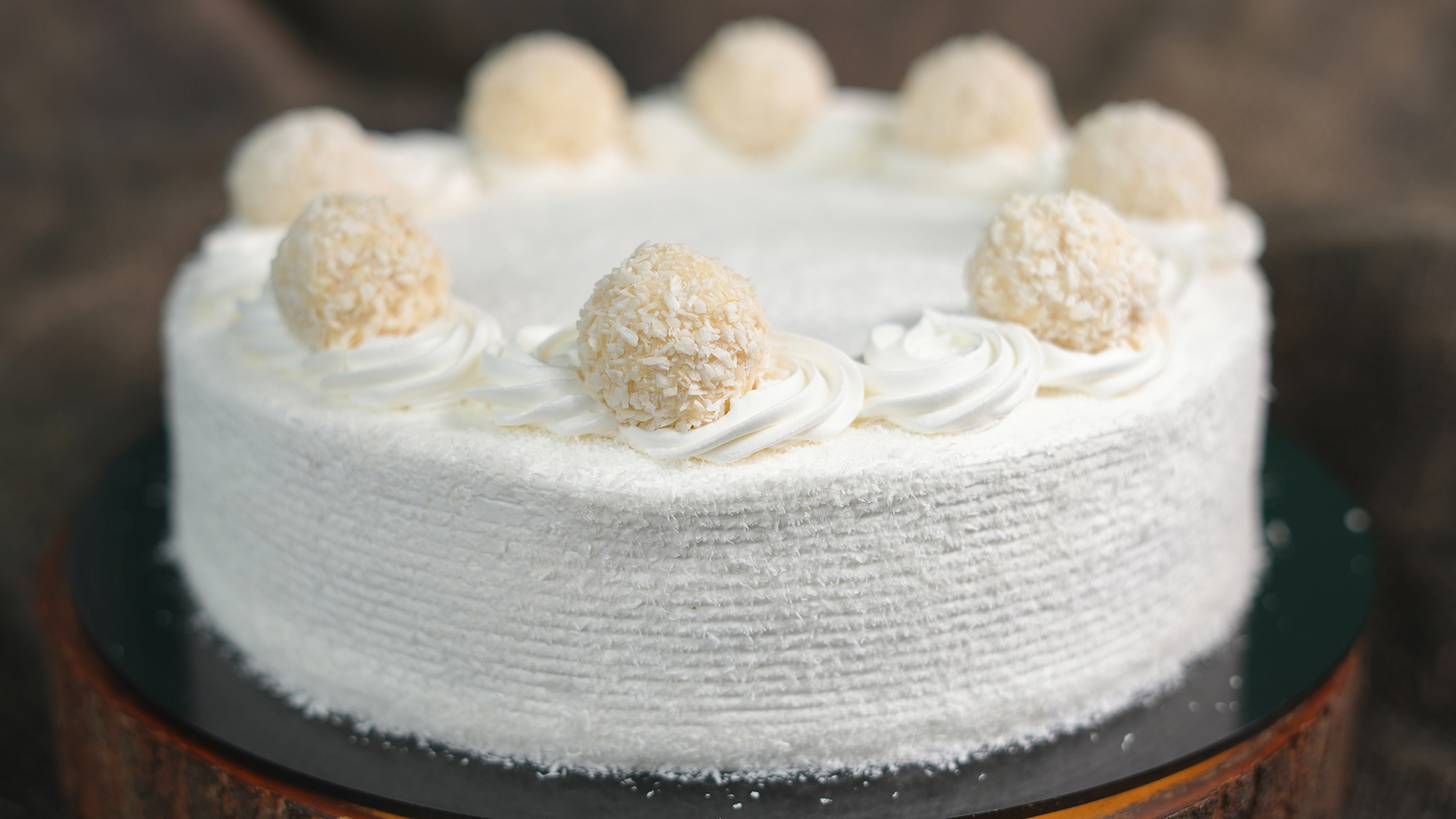 Ruffello Almond Coconut Cake Part - 03