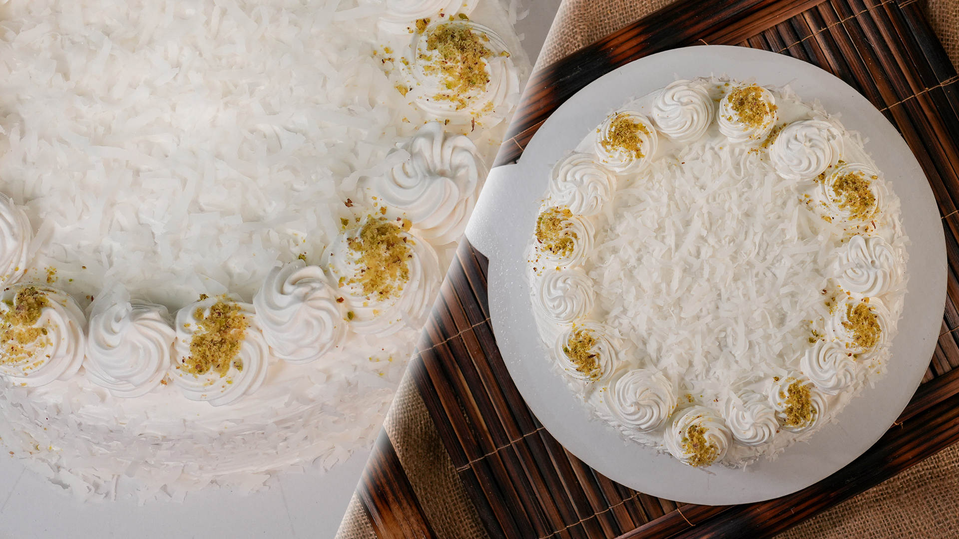 Pistachio Coconut Cake Part 01