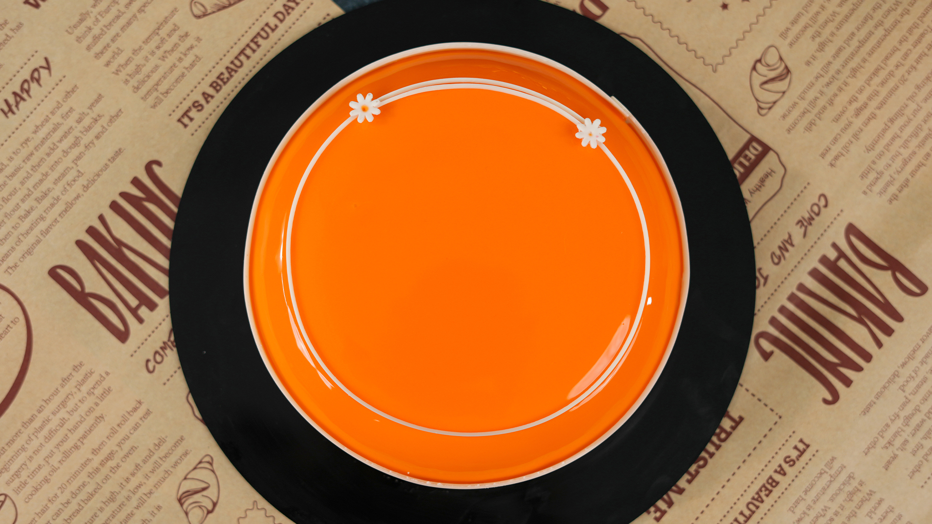 Orange Mousse Cake Part 02