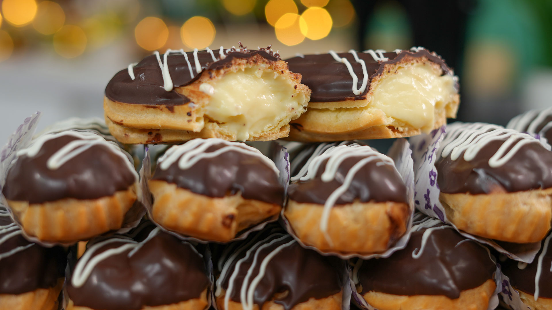 Chocolate  Eclayers part 03